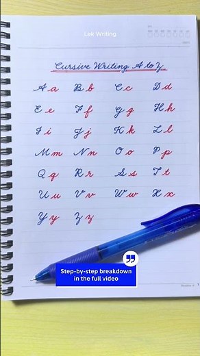 Cursive writing a to z | Cursive writing abcd | Cursive handwriting | Cursive abcd | Cursive letters