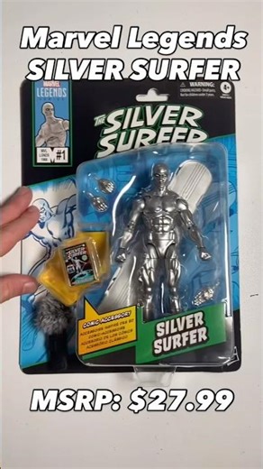 Marvel Legends Silver Surfer#actionfigures #silversurfer #actionfigurereview #marvel #marvellegends