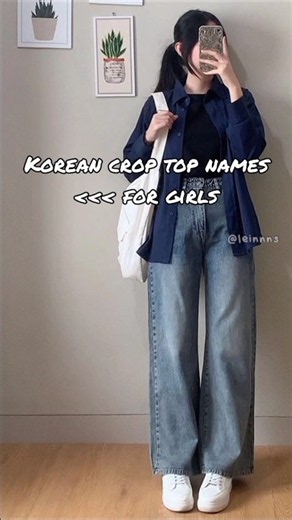 Korean Crop Top Styles for Girls | Trendy & Cute Fashion Ideas 2026 #shorts #viral #trending