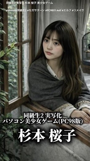 同級生2 実写化 杉本 桜子 美少女ゲーム