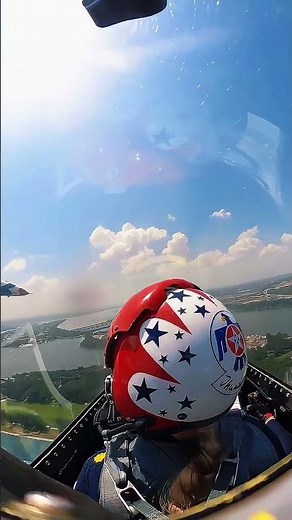 POV: Flying Thunderbird #5 Over Washington, D.C. 🇺🇸