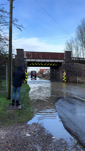 Tractor Life: Managing Flooded Roads with Ease