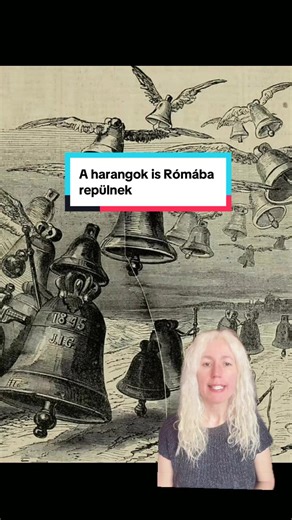 Te hallottad, hogy a harangok Rómába repülnek? #történelem #történelematiktokon #edutok #historytok #jesus