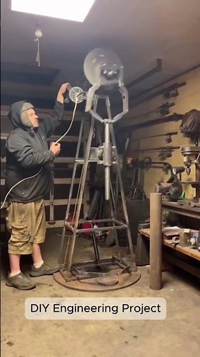 Homemade machine build 🤯 #engineering
