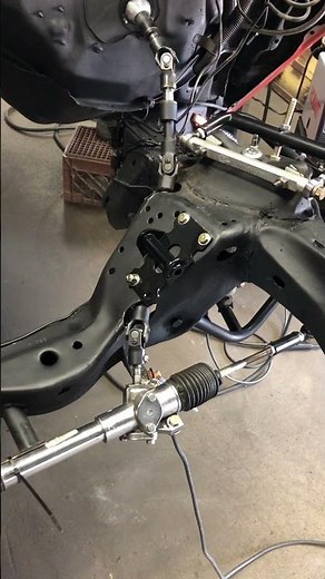 G body steering shaft install