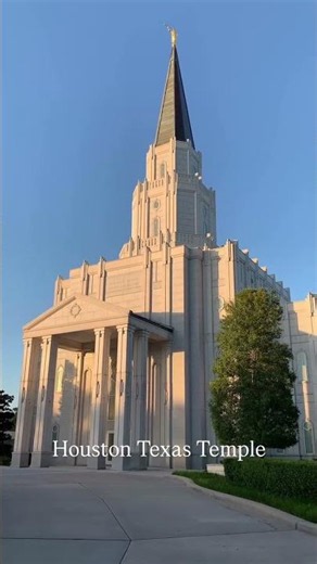Houston Texas Temple of The Church of Jesus Christ of Latter-day Saints.