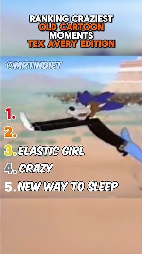 Ranking Craziest Old Cartoon Moments tex avery edition