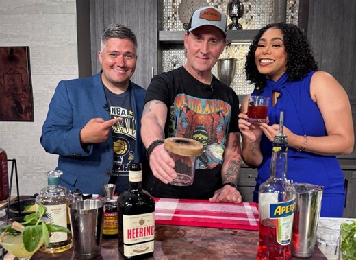 Brett Butler's East Side cocktail delights with its refreshing cucumber and mint simplicity