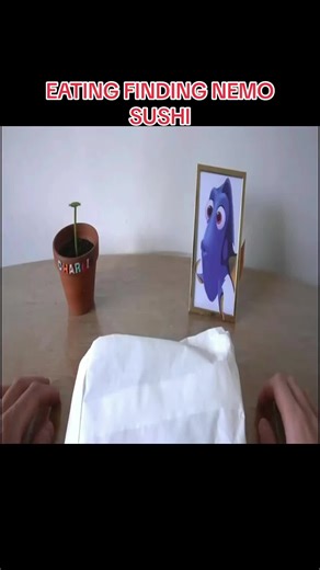 Eating Finding Nemo Sushi Mukbang ASMR Video