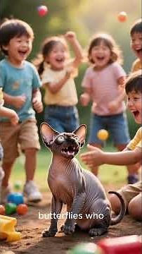 The Devon Rex: A Curly-Eared Comedian with a Heart of Gold #devonrexcat #catshorts