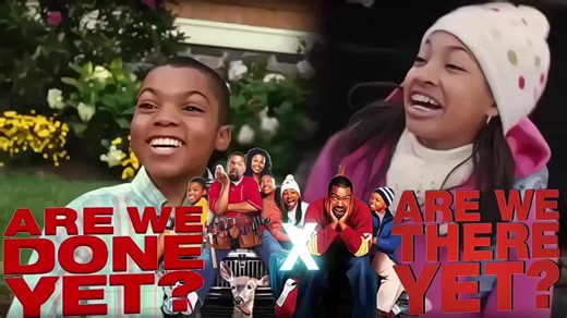 are we there yet X are we done yet 🙏🏽had them both on dvd #arewedoneyet #arewethereyet