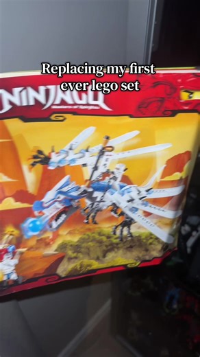Zanes ice dragon was my first ever ninjago set and i got it back on realese in 2011! i didnt really take good care of my sets back then… all of the small pilot -s1 sets are still lost to the bin to this day😔 #ninjago #nostalgic #peak #childhood #fyp