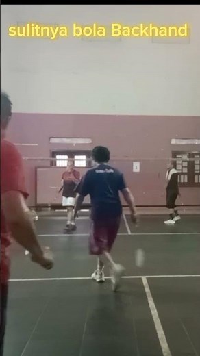 Sulit nya pengembalian Backhand