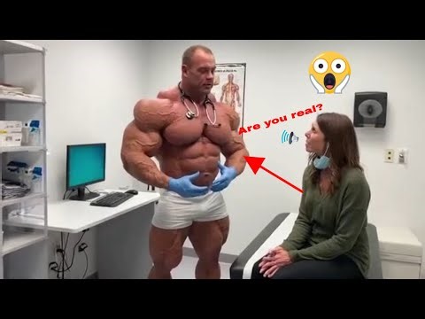 Ripped Doctor Goes to Work | Patients React in Shock 😱