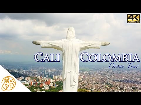Cali Colombia 4k Drone Tour Travel