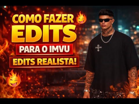 COMO FAZER EDIT E REPAINT DE FOTOS DO IMVU 2026 (MUITO FACIL)