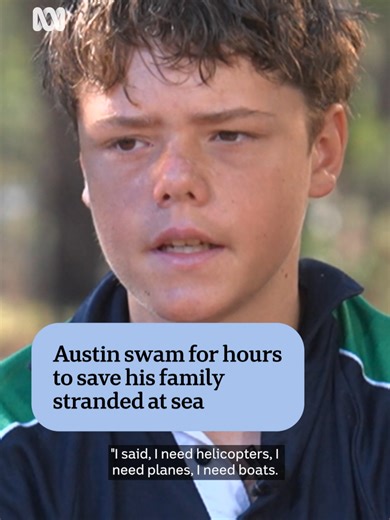 A 13-year-old boy has been hailed a hero after swimming 4 kilometres through rough waters for help after being swept out to sea with his mother and two siblings off Western Australia's South West. Marine rescue called the boy's effort 'superhuman'. 📝Briana Shepherd 🎬 Veronica Buck 🎞️ Nischa Blair #ABCNews #ABCNewsWA #Swimming #Swimmer #SeaRescue