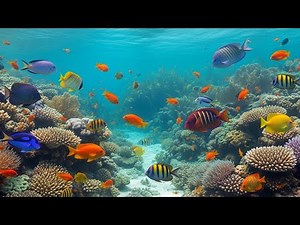Aquarium Fish World Calm & Beautiful Underwater Life