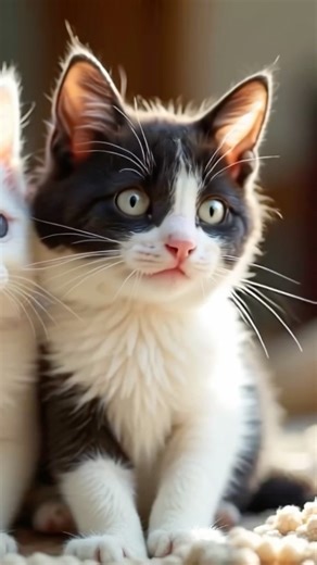 Cute cats 🐈 meowing sound effect😍#shorts