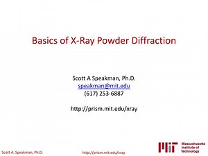 Basics of X-Ray Powder Diffraction - SlideServe