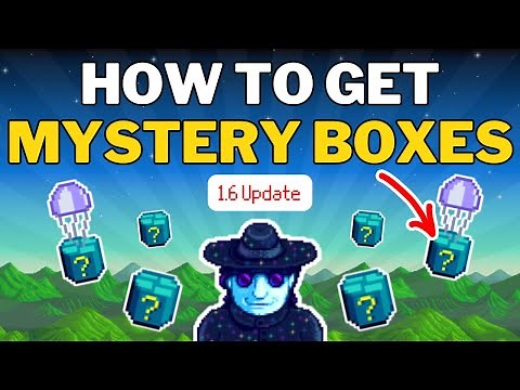 EVERYTHING you need to know about Mystery Boxes (Stardew Valley 1.6 Update)