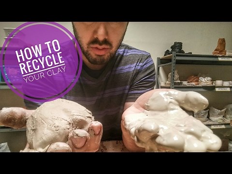 HOW to RECYCLE CLAY THE EASY WAY!