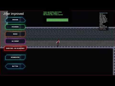 Solar2D - Frame Pace on Windows (Before and after fix)