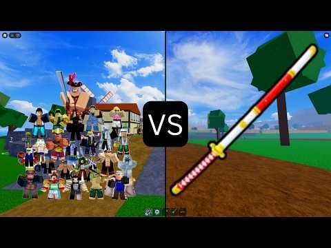 Killing every boss using the Saishi Sword in Blox Fruits