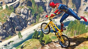 16K views · 176 reactions | GTA 5 Iron Spider-Man | Bike Cliff Jumps/Fails #229 | Gamer Guyz | Facebook