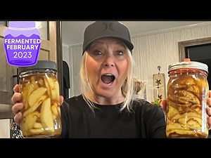 Probiotic Rich Cinnamon Apples | Fermented February