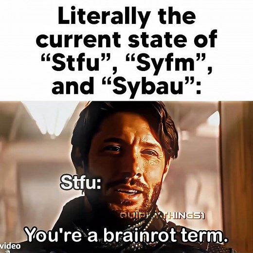 Stfu, Sybau, and Syfm be like: | Homelander meme😭🙏🏻 #stfu #sybau #slang #genz #funny #memes #4k