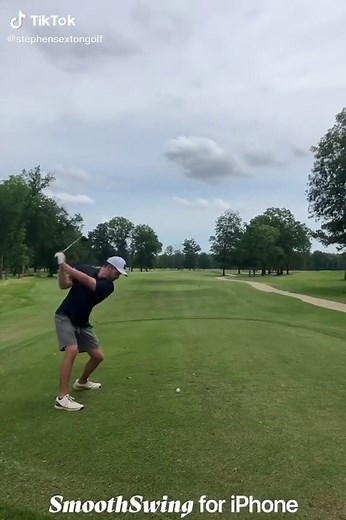 Not many things in golf feel better than a flush 3 wood #golfswing