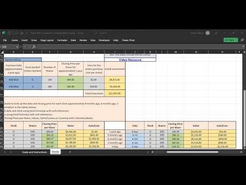 MAT-144 – Topic 7 DQ 1 | T7 DQ1 Video Resource: Stock Investments
