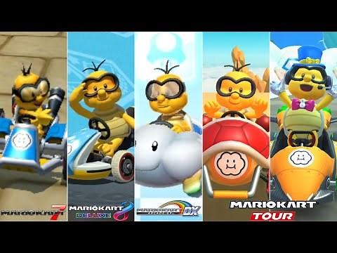 Evolution Of Lakitu Characters In Mario Kart Games [2011-2020]