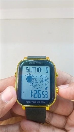 How To Setting Time SKMEI 1971 Digital Time Watch #watch #smartwatch #shorts