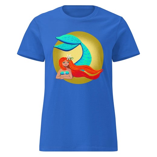 Lily Mermaid T-shirt | Spring Oracle Art | Spiritual Women’s Tee | Mystical Illustration | Mindful Gift - Etsy