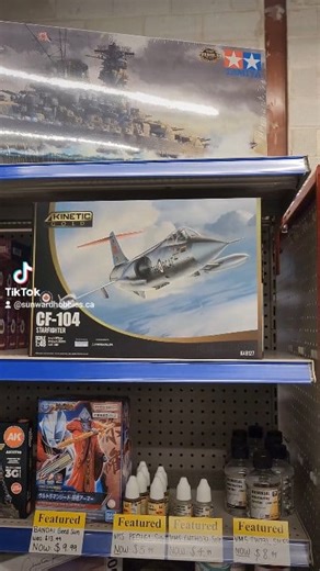 21 reactions | This CF-104 Starfighter model kit by Kinetic is incredible! For my fellow Canadians  #hobby #hobbies #hobbystore #wishlist #model #modelkit #modelplane #cf104 #starfighter #kineticmodels #Toronto #Canada #mississauga #sunwardhobbies | Sunward Rockets | Facebook