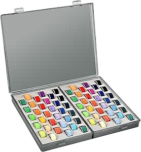 Amazon.com: Bobbin Holder Case - 66 Pcs Bobbins Thread Storage Organizer Compatible with Brother/for Singer/for Janome/for Babylock/for Juki Sewing Machine and Embroidery (Box Only) -Grey