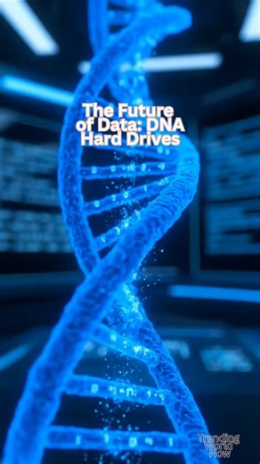 The Future of Data: DNA Hard Drives #shorts #biocomputing