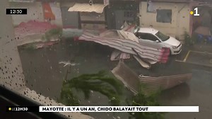 Le 14 décembre 2024, le cyclone Chido ravageait Mayotte. Un an après, l’émotion reste vive | Réunion la 1ère