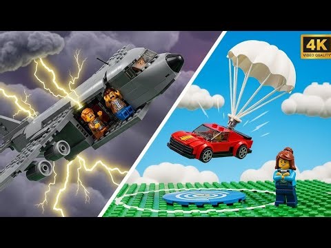 Cargo Plane Dropped a Sports Car Mid-Flight! (Oops) 🚗🪂☁️