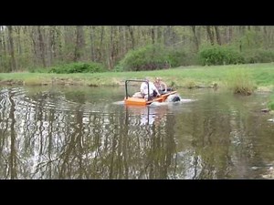 COOT goes for a swim