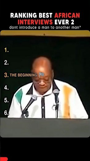 Top Best African Interviews Ever Part 2 #shorts