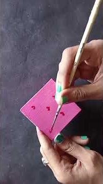 “DIY Mini Gift Bag 🎁 | Sindoor Box Craft 💖 #shorts”