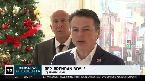 Rep. Brendan Boyle says he's determined to get funding for Chinatown Stitch