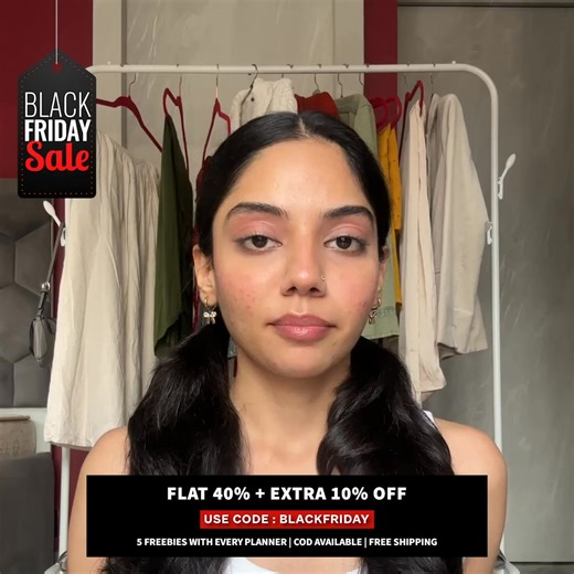 Black Friday Sale is live. If 2026 is the year you finally stay consistent, this is your planner. Structured pages. Real habit tracking. Clear monthly views. ✨ And yes — free stationery worth more than the planner itself.  Pre-Order Now & Get: • Flat 40% OFF • + Extra 10% OFF (Code: BF10 / BLACKFRIDAY) • Sticker Book (600+) + Sticky Notes + Memo Pad + Canvas Pouch + Bookmark ⏳ Limited Time. Big Savings. Bigger Transformation. | The Art Loom | Facebook