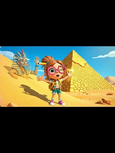 Ellie Explores Ancient Egypt! 🏺 Fun Facts About Pharaohs