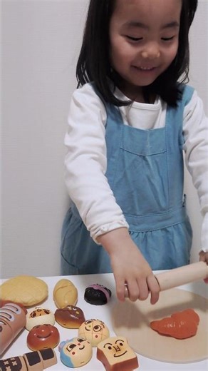 [Anpanman] Let's make delicious bread #anpanman #bread #shorts