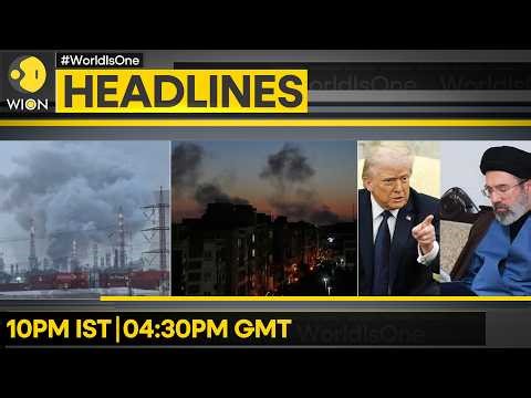 Trump: Iran Leadership is Gone | IDF Strikes Iranian Missile Ships in Caspian Sea | WION HEADLINES