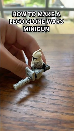 How To Build a Lego Clone Wars Style minigun (Check Desc.) #legostarwars #clonewars